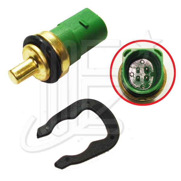 SENSOR TEMP.AGUA(VERDE) MLH WS2604 GOL IV/FOX   A.1