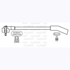PR-1062 CABLES DE BUJIAS INDUMAG    1062    A.1