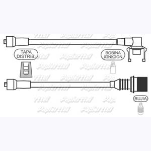 PR-1158 CABLES DE BUJIAS INDUMAG    1158    A.2