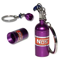 Llavero Garrafa Nitro Nos Aluminio Tuning Fierrero Pistero