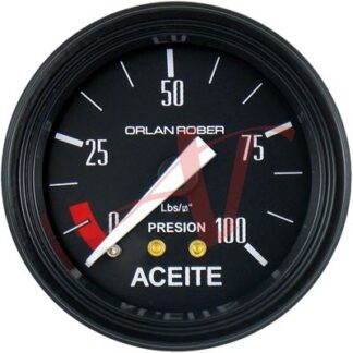 MANOMETRO MECANICO PRESION DE ACEITE 100 LBS    615 h 100 1