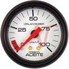 MANOMETRO MECANICO PRESION DE ACEITE 100 LBS     415 h 100 1