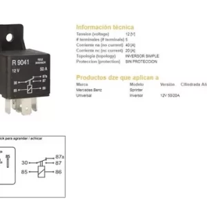 MINI RELAY CONCENTRICO   DZE rmr 9041