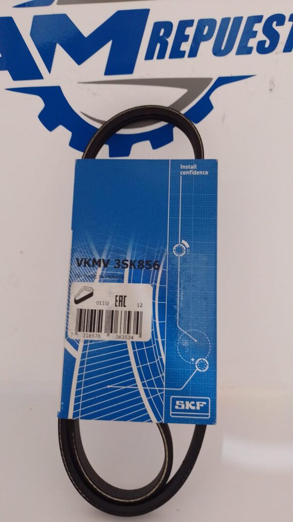 7316576063534   CORREA POLY V  ELASTICA  3SK856     SKF
