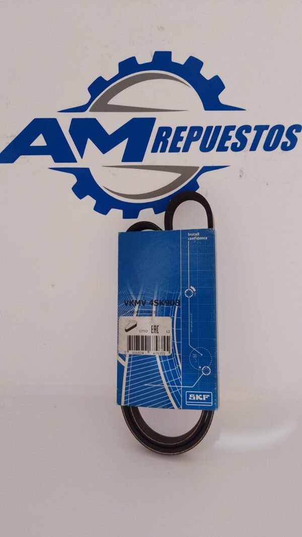 7316574679355   CORREA POLY V ELASTICA    4SK903    SKF