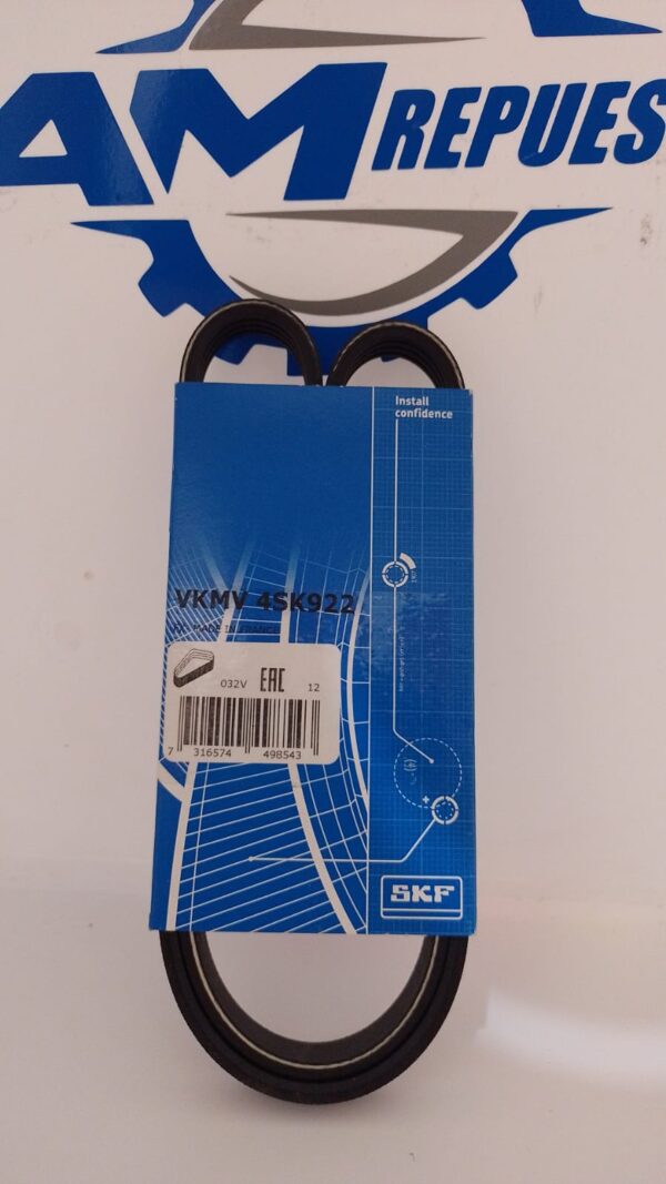 4SK922     CORREA POLY V ELASTICA       7316574498543     SKF
