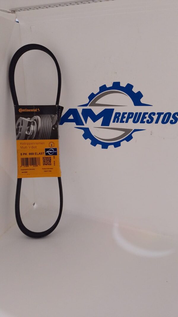 5PK868   CORREA POLY V ELASTICA   4010858542986  cod 5574/20   CONTINENTAL