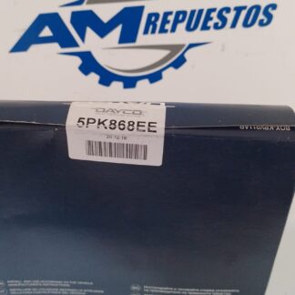 5PK868EE  CORREA POLY V ELASTICA   DAYCO   5pk868ee