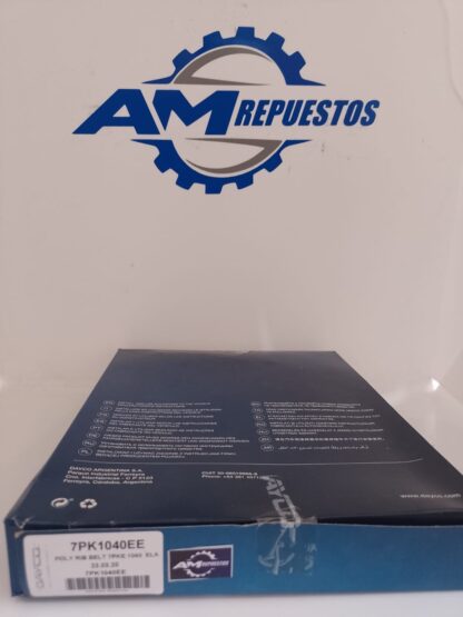 7SK1040  CORREA POLY V ELASTICA   DAYCO   7pk1040ee - Imagen 2