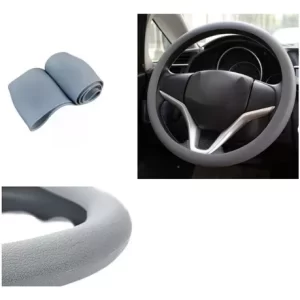 CUBRE VOLANTE SILICONA GRIS ADAPTABLE