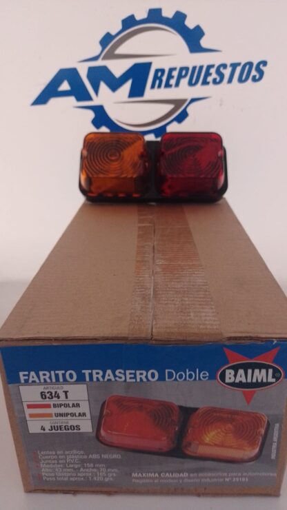 FARO TRASERO DOBLE  UNIVERSAL BAIML