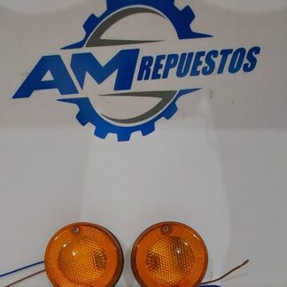 FARO METALIZADO AMBAR