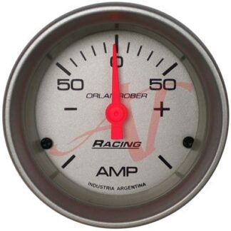 44-341P50	AMPERIMETRO 50-0-50 RACING 52MM PLATA