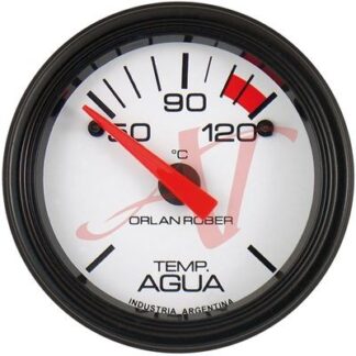 44-425H12 - TELETERMOMETRO ELECT DE AGUA C/ BULBO 12V BLANCO