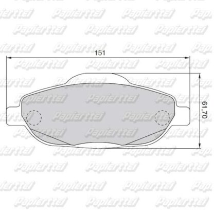 7798174871832   PASTILLA DE FRENO DELANTERA 0 986 BB0 896  BOSCH  idem FRAS-LE PD/1516