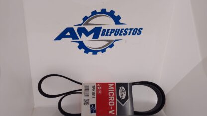 CORREA 7PK  1515/9   GATES - Imagen 2