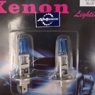 1200  LAMPARA  H1 12V  55W   EFECTO XENON BLISTER X 2