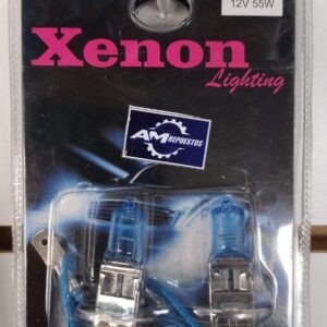 1235  LAMPARA  H3  12V  55W  EFECTO XENON   BLISTER X 2