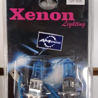 1235  LAMPARA  H3  12V  55W  EFECTO XENON   BLISTER X 2