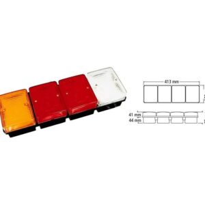 BAI1600B FAROS TRASEROS 1600 BIPOLAR