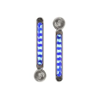 FARO DE SEÑALIZACION LED EOLICO JUEGO DE FAROS COLOR AZUL CON SOPORTE METALICO AUTOADHESIVO LUX LED  661094197092