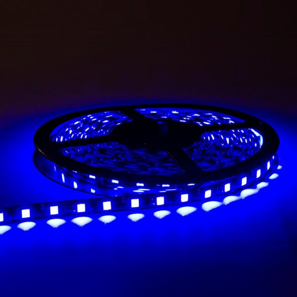 661094205810   5050AZU 12V ROLLO DE LED  - AZUL  LUX LED LIGHTING