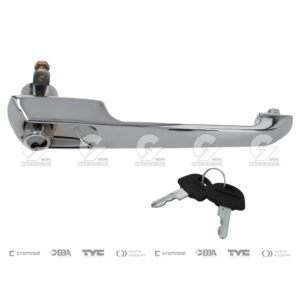 16448/1  Manija de puerta exterior Mercedes Benz Camión 1517 83/90 Cromada con llave