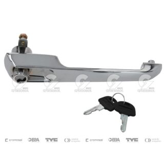 16448/1  Manija de puerta exterior Mercedes Benz Camión 1517 83/90 Cromada con llave