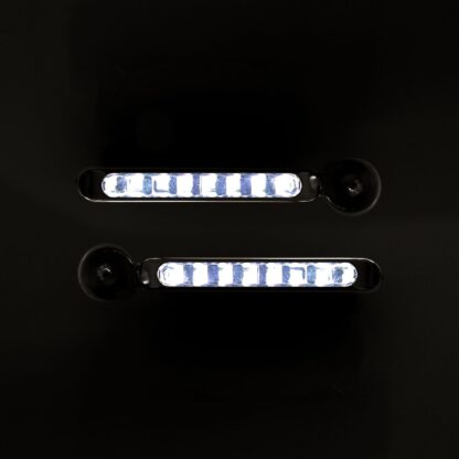 661094197092 FARO DE SEÑALIZACION LED EOLICO JUEGO DE FAROS COLOR BLANCO CON SOPORTE METALICO AUTOADHESIVO LUX LED 661094197092 - Imagen 2