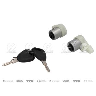 7710/2 Cilindro de puerta Renault Kangoo F2 08/12 (juego)