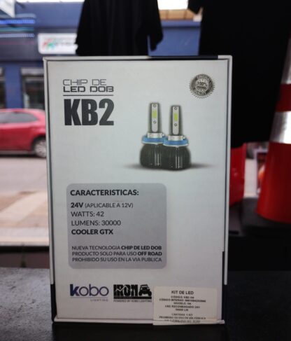 661094202666  KB2-H7 KIT DE LED DOB GTX 24V - Imagen 5