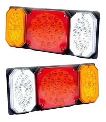 26285 Juego De Faros Led Traseros Rectangular Tricolor