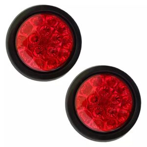 Juego De Faros Led Traseros Camion 24v rojo Poli  26280