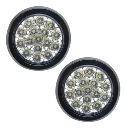 26284  Juego De Faros Led Traseros Camion 24v - Blanco Poli