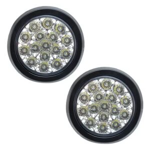 26283  Juego De Faros Led Traseros Camion 12v - Blanco Poli