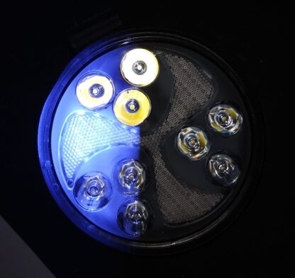 661094226020   DJ912SPIN  FARO DE LED CIRULAR - 47 LED 141W BLANCO CON DRL RUNNING RGB - Imagen 3
