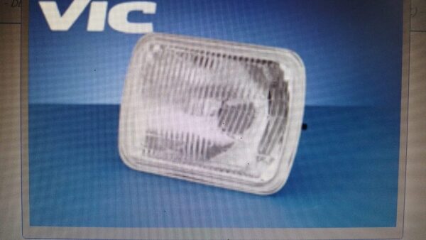 OPTICA UNIV. 7" RECTANG.               AVIC'646