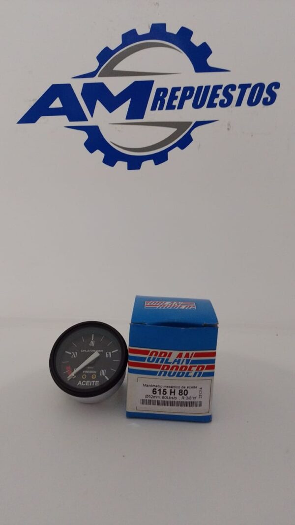 MANOMETRO 615 h 80  1