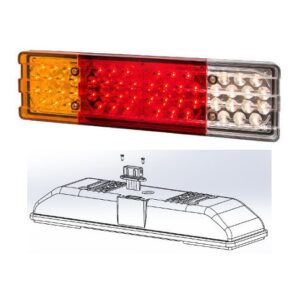 1350EI FARO TRASERO IZQUIERDO 12V/24V
