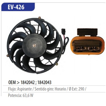 03/095/023 ELECTROVENTILADORES CORSA 94/11 BLAZER/S-10 96/10