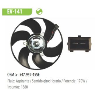 06/095/002  ELECTROVENTILADORES GOL 96/99 AB9