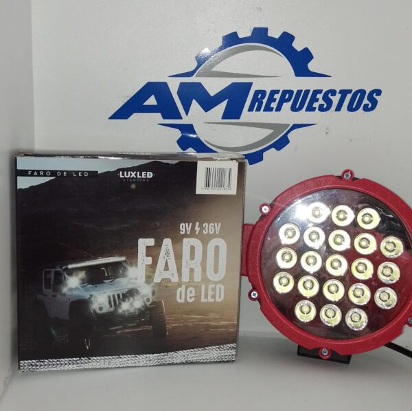 DJ1412ULTRA FARO LED REDONDO