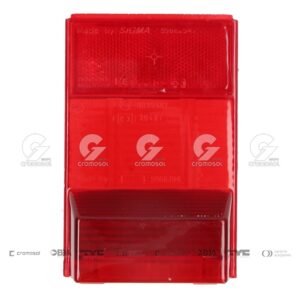 2289 LENTE TRASERO FIAT SPAZIO 85/97 INTERIOR COLOR ROJO