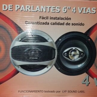 PARLANTES 6" 4 VIAS JUEGO  08137002'01