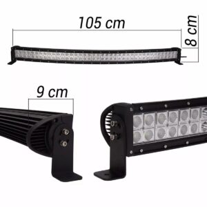 1051 - BARRA CURVA LED