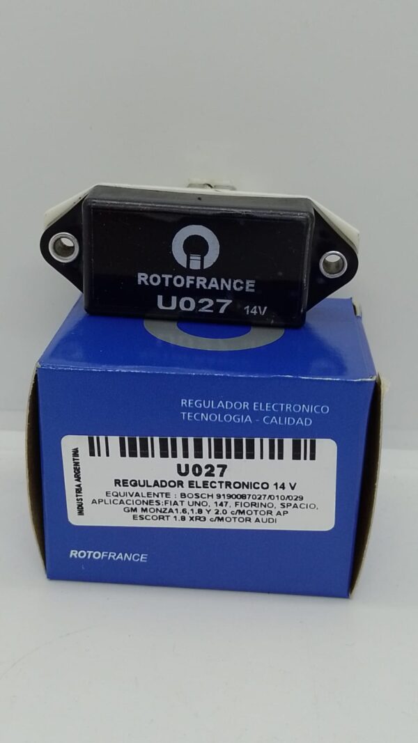 U027 REGULADOR DE VOLTAJE