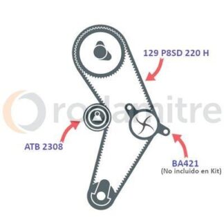 ktb806 KIT DISTRIBUCION--    VKMA 02206