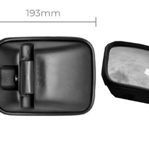 08/014/044 ESPEJOS CAMION AUXILIAR INFERIOR / SUPERIOR VIDRIO CONVEXO 154MM X 193MM