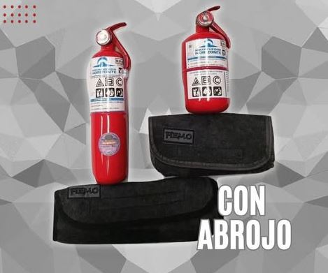 PORTA MATAFUEGO CON ABROJO
