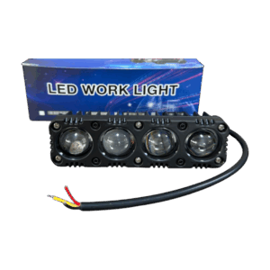 1487- FARO PREMIUM 4 LUPAS, 24W, S/COOLER, 12/24V (BLANCA+AMBAR)